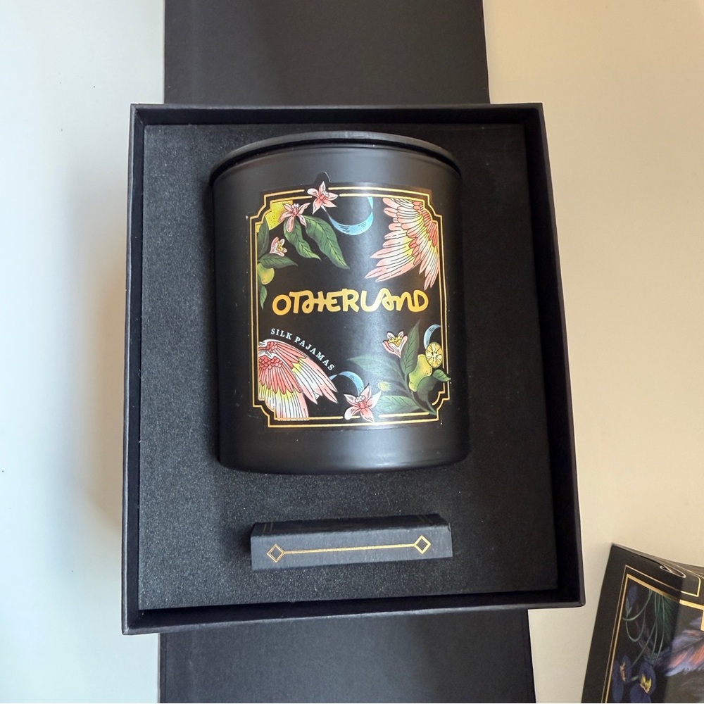 NEW! Otherland Silk Pajamas Boxed Candle Set